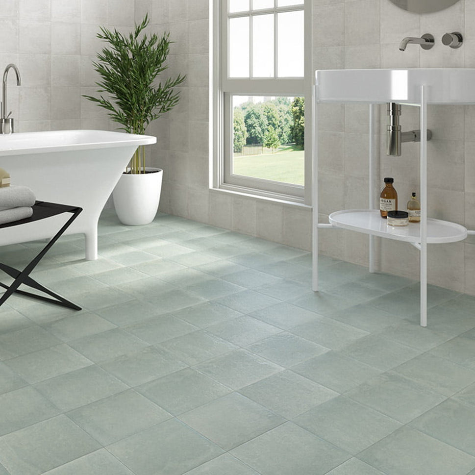 Carrelage Effet Pierre Carino Menta Green 20x20 cm de Mainzu