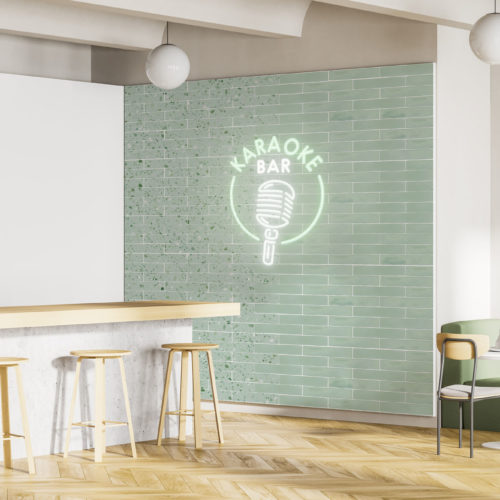 Carrelage Effet Terrazzo Colour Ducal Verde 5x25 cm