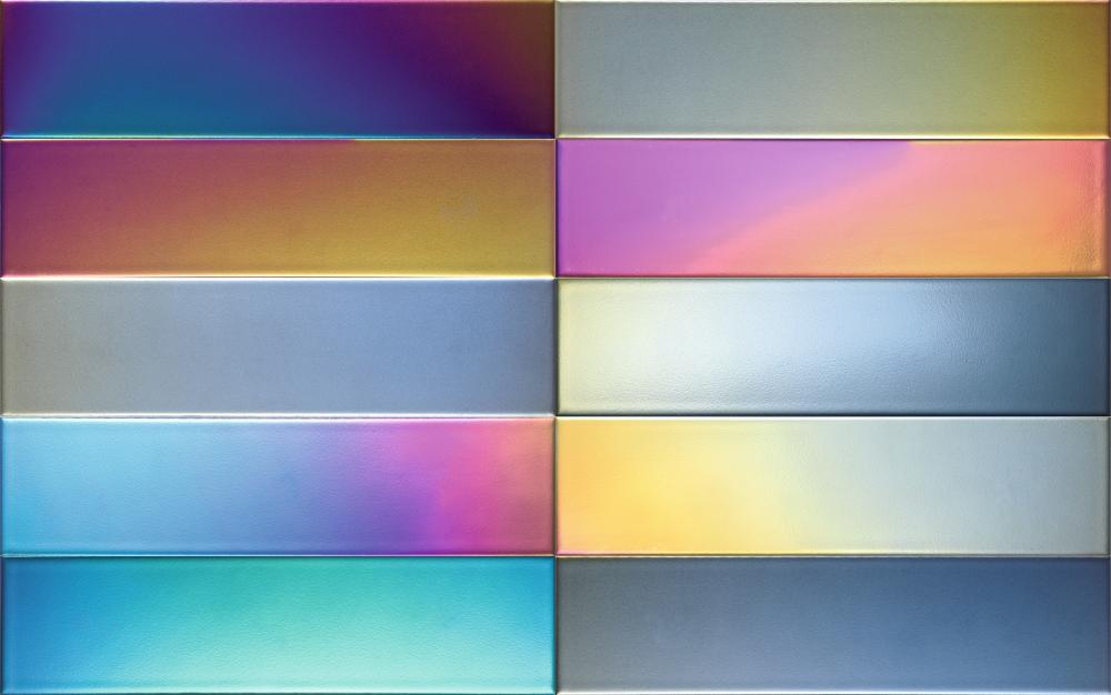 Carrelage Effet Zellige Flat Deluxe Rainbow 7.5x30 cm de Dune