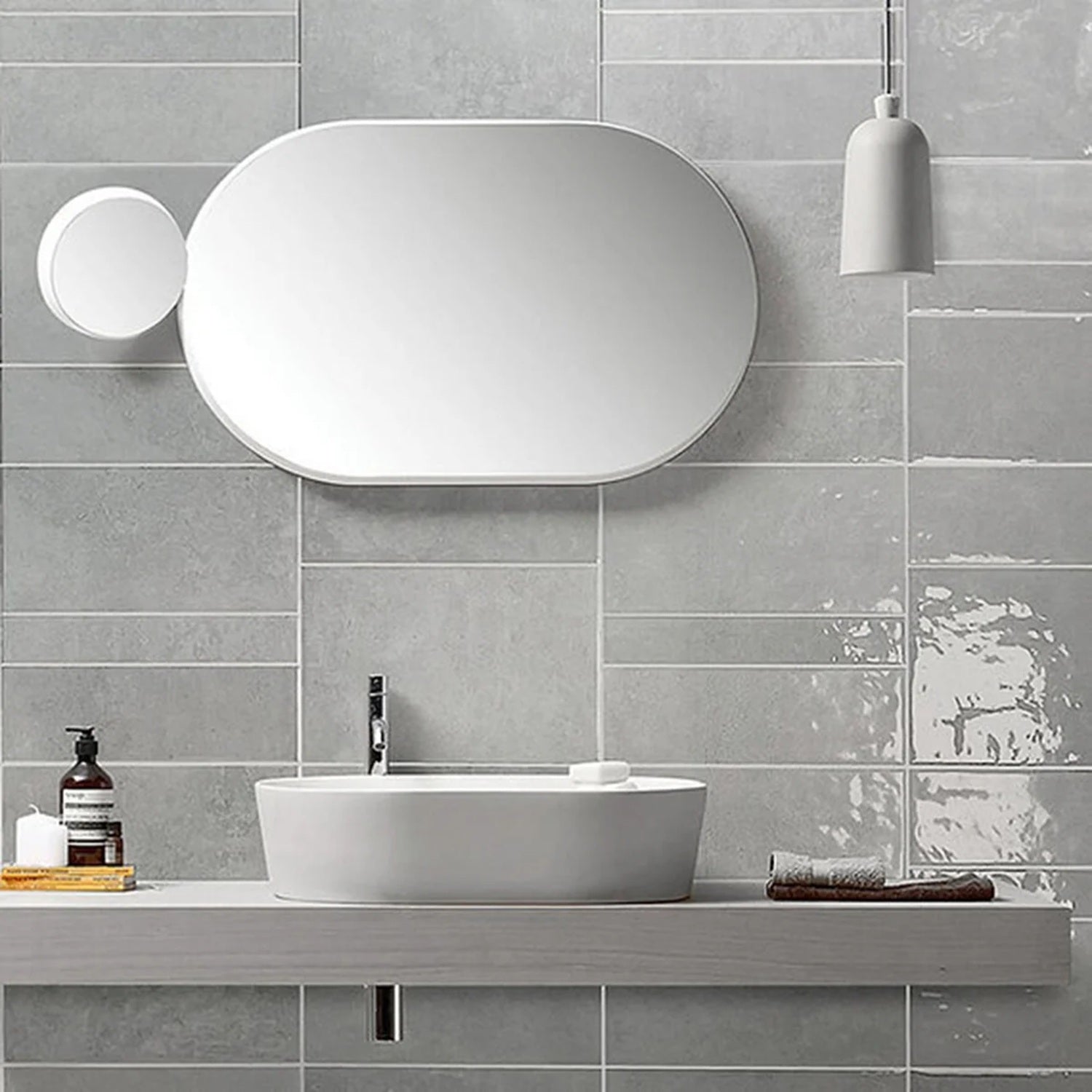 Carrelage Effet Zellige Kian Pearl 31,6x60 cm de Ecoceramic