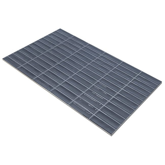 Carrelage Effet Zellige Monet Dark Blue 31,6x60 cm de Ecoceramic