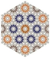 Carrelage Hexagonal Andalusi Mix 28,5x33 cm de Realonda