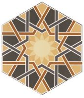Carrelage Hexagonal Andalusi Mix 28,5x33 cm de Realonda
