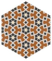 Carrelage Hexagonal Andalusi Mix 28,5x33 cm de Realonda
