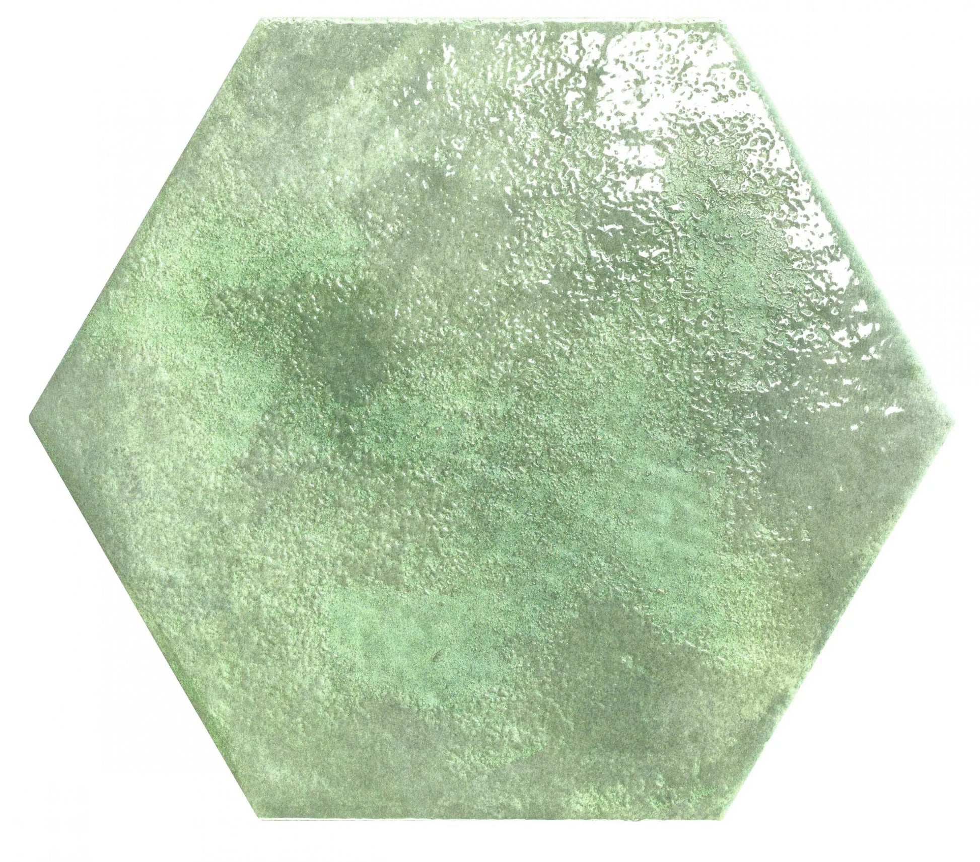 Carrelage Hexagonal sol et mur HexM Craft Jungle 28,5x33 cm de Realonda