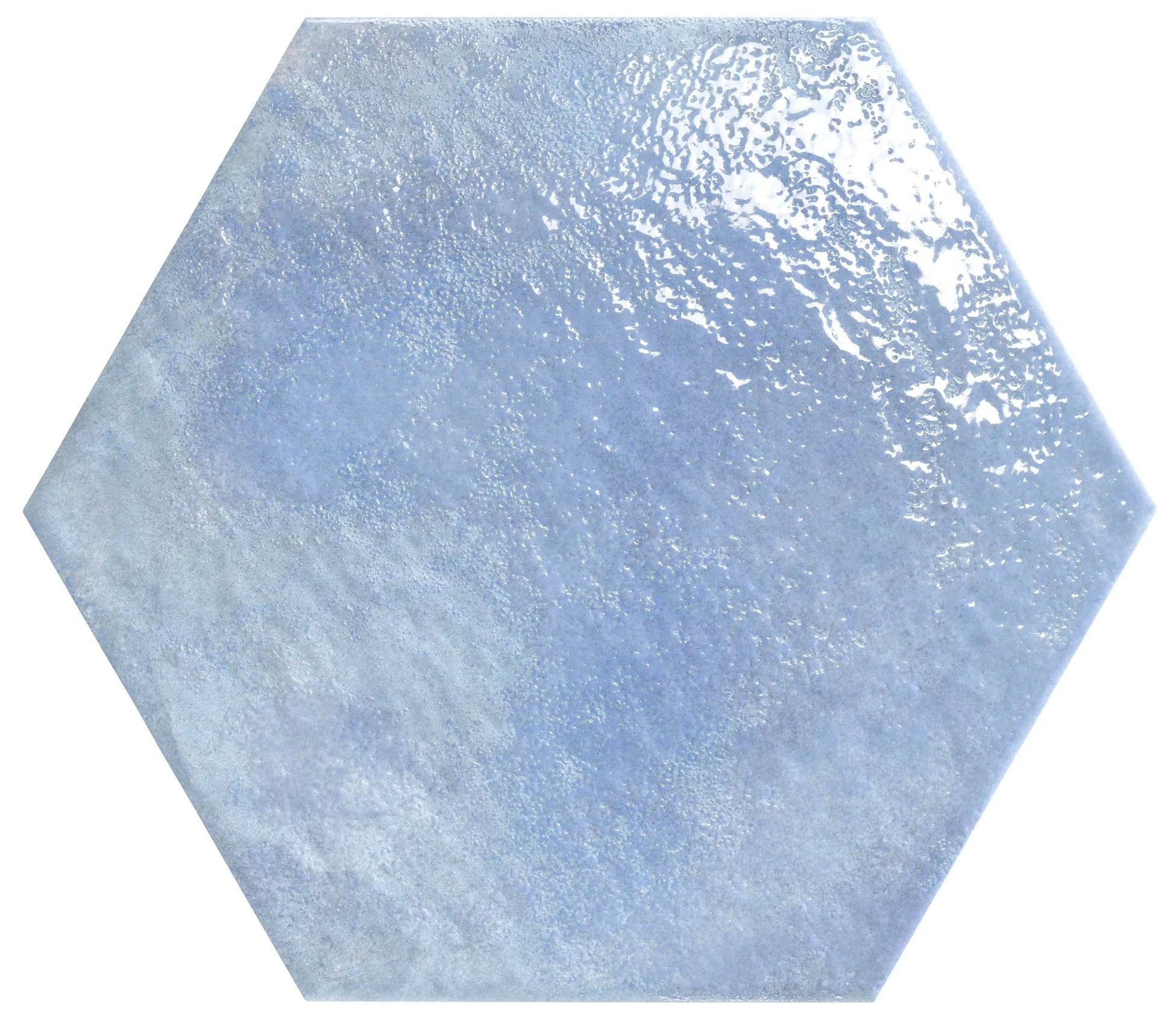 Carrelege Hexagonal sol et mur HexM Craft Sky 28.5x33 cm de Realonda