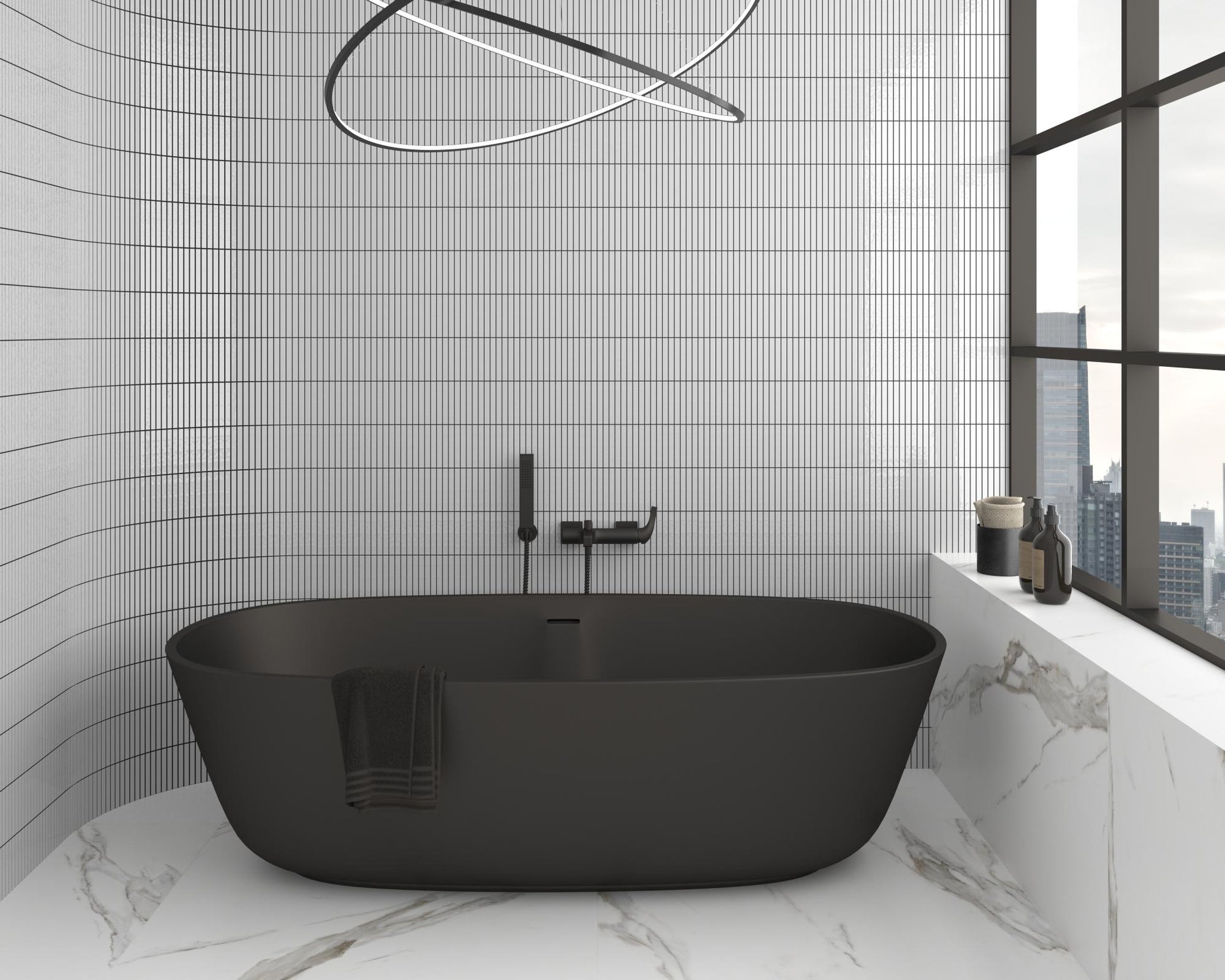 Carrelage Mural Kit Kat Mosaic Snow Glossy 11,5x23,1 cm de Dune