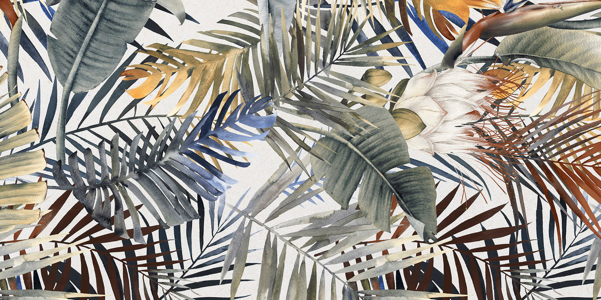 Carrelage Mural Fleuri Rectifie Decor Gala 60x120 cm