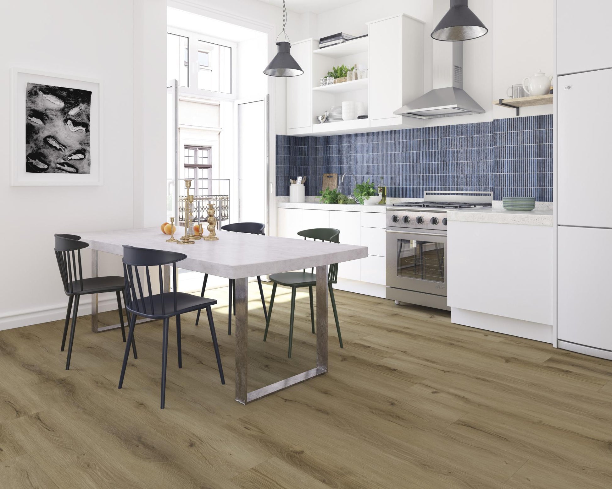 Carrelage Mural Kit Kat Mosaic Ocean Glossy 11,5x23,1 cm de Dune