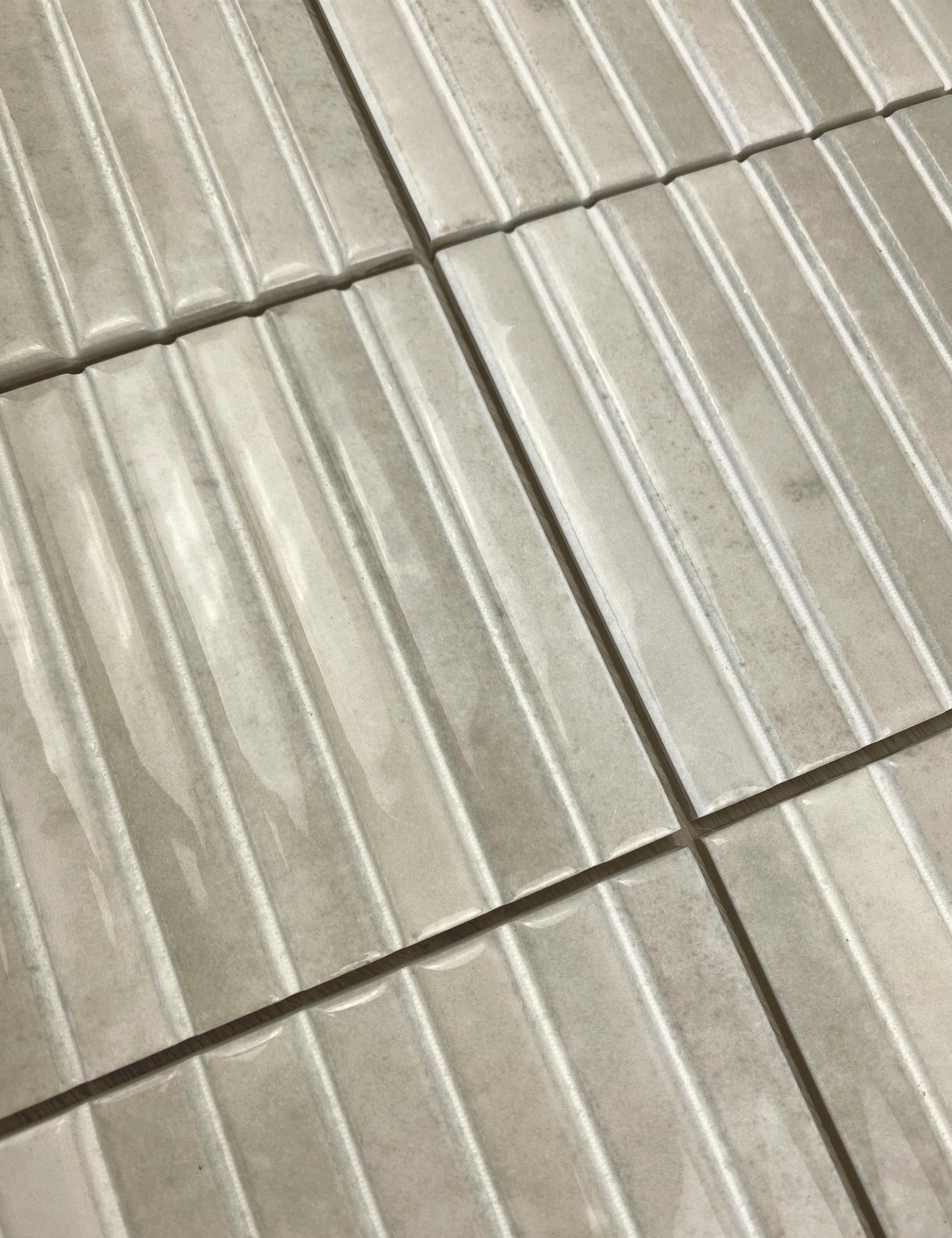 Carrelage Mural Kit Kat Mosaic Ivory Glossy 11,5x23,1 cm de Dune