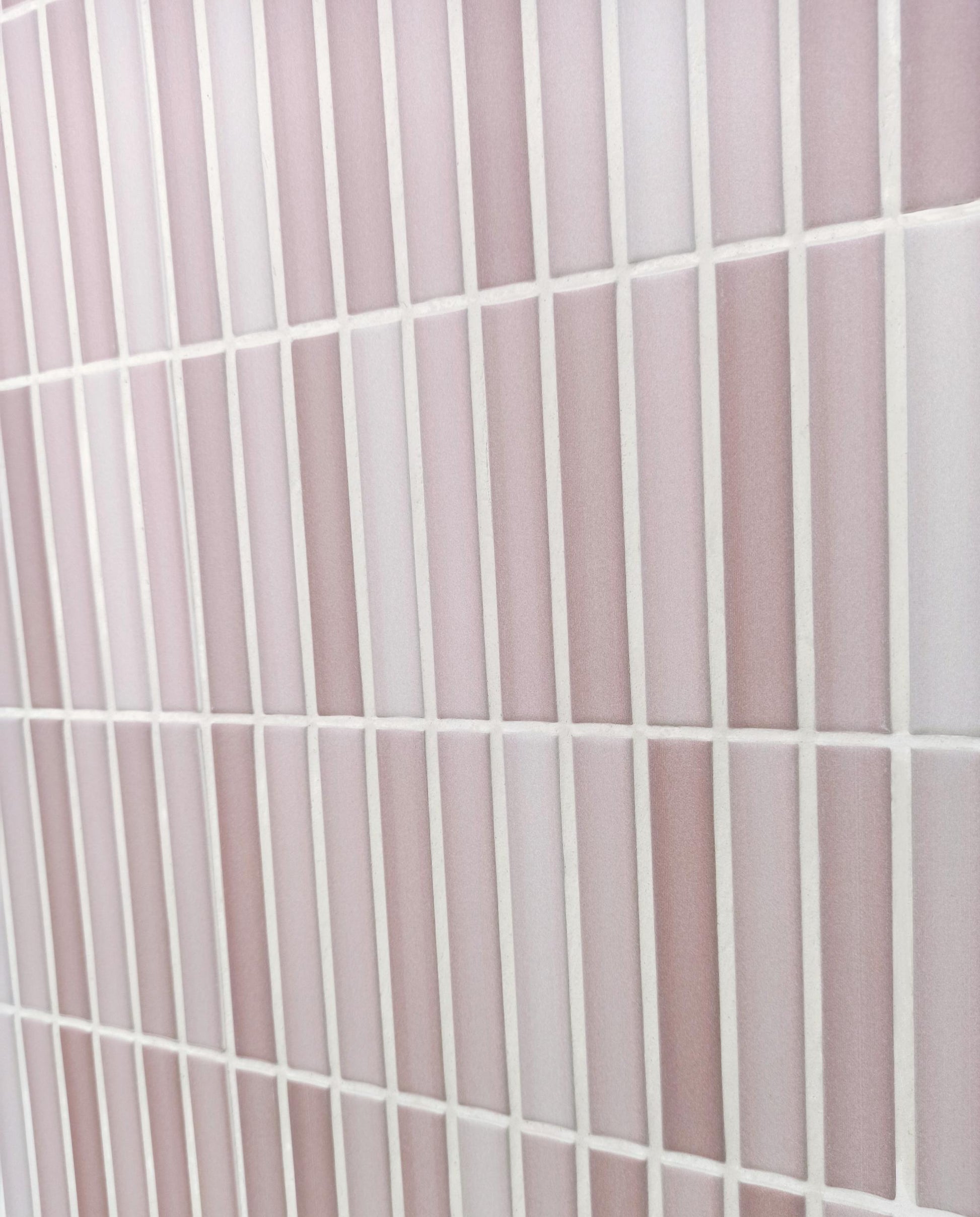 Carrelage Mural Kit Kat Mosaic Lilas Matt 11,5x23,1 cm de Dune