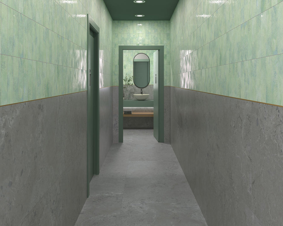 Carrelage Effet Pierre Pietra Viva Rectifie 90x90 cm de Dune