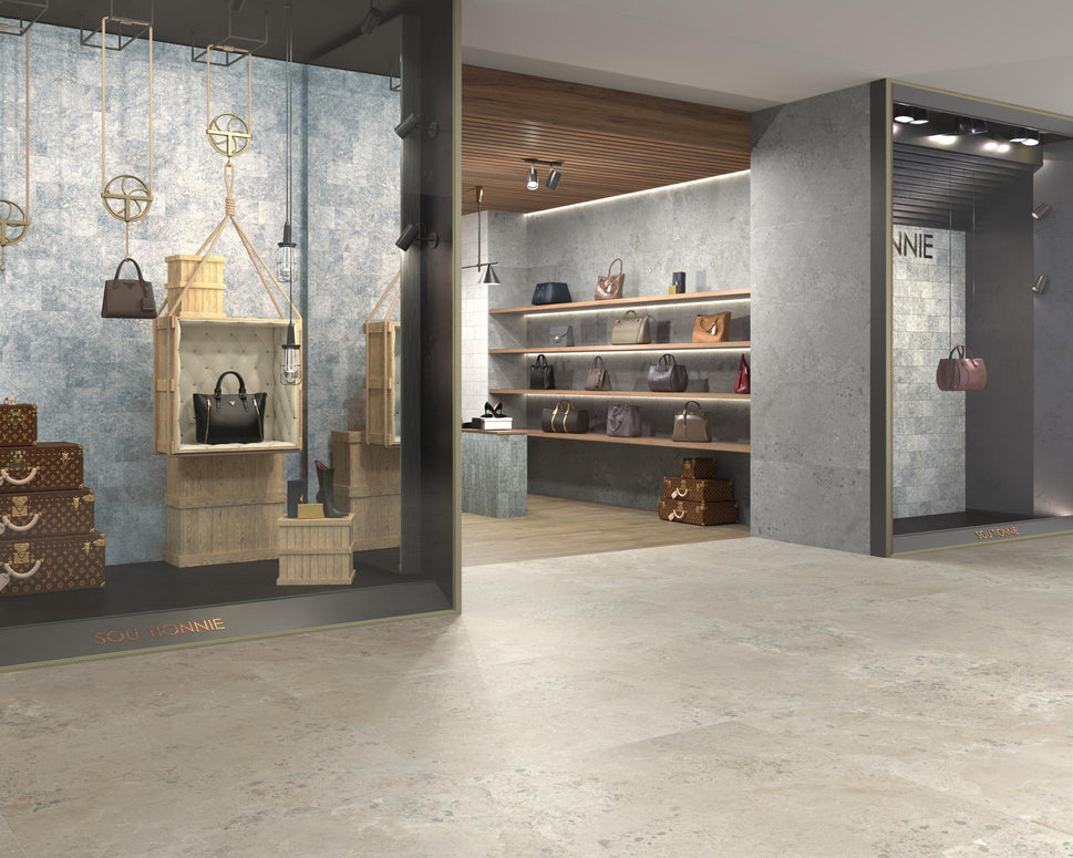 Carrelage Effet Pierre Pietra Viva Rectifie 120x120 cm de Dune