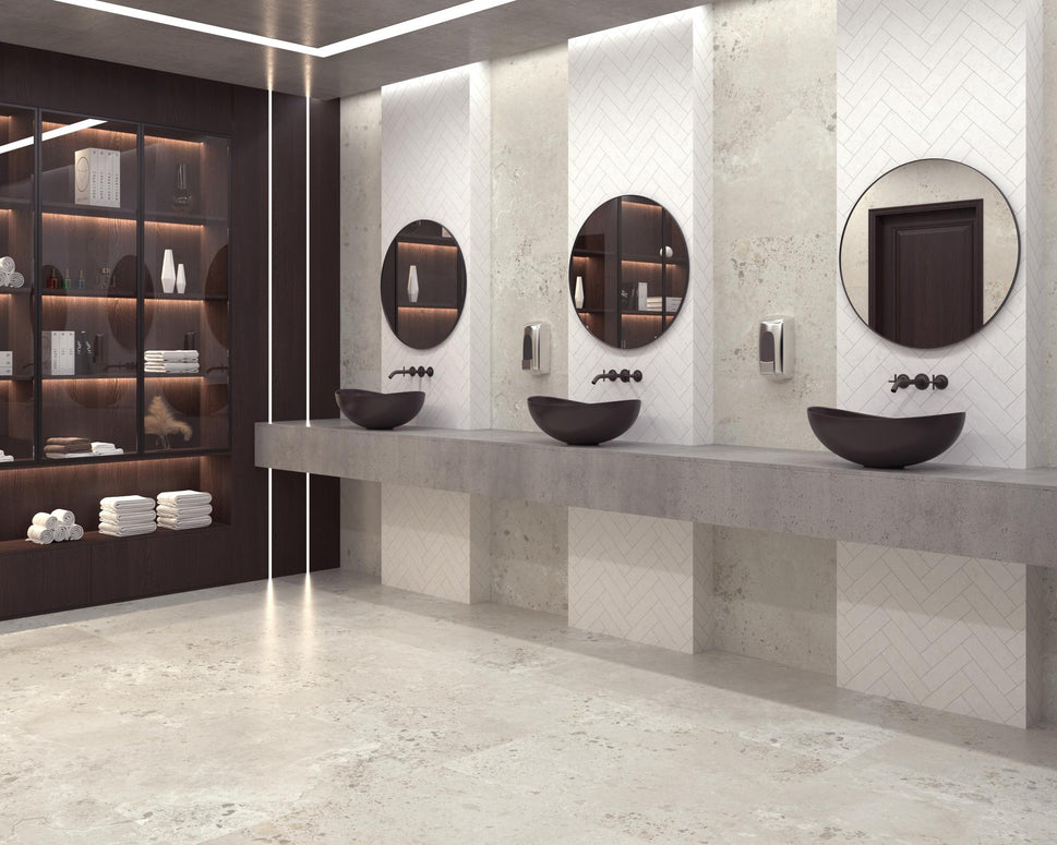 Carrelage Effet Pierre Pietra Viva Rectifie 60x120 cm de Dune