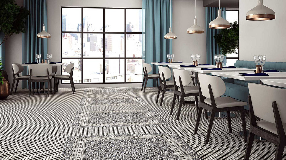 Carrelage Decor Orly 44x44 cm de Realonda