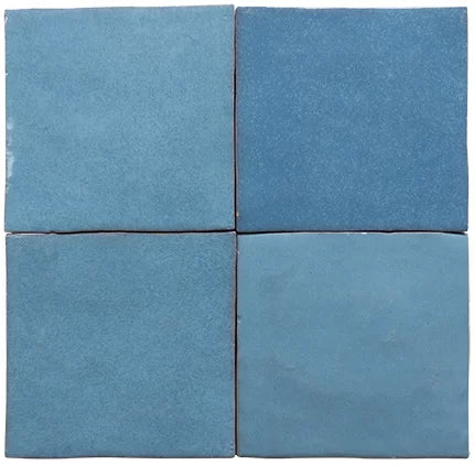 Echantillon carrelage Zelij 10x10 cm de Cevica