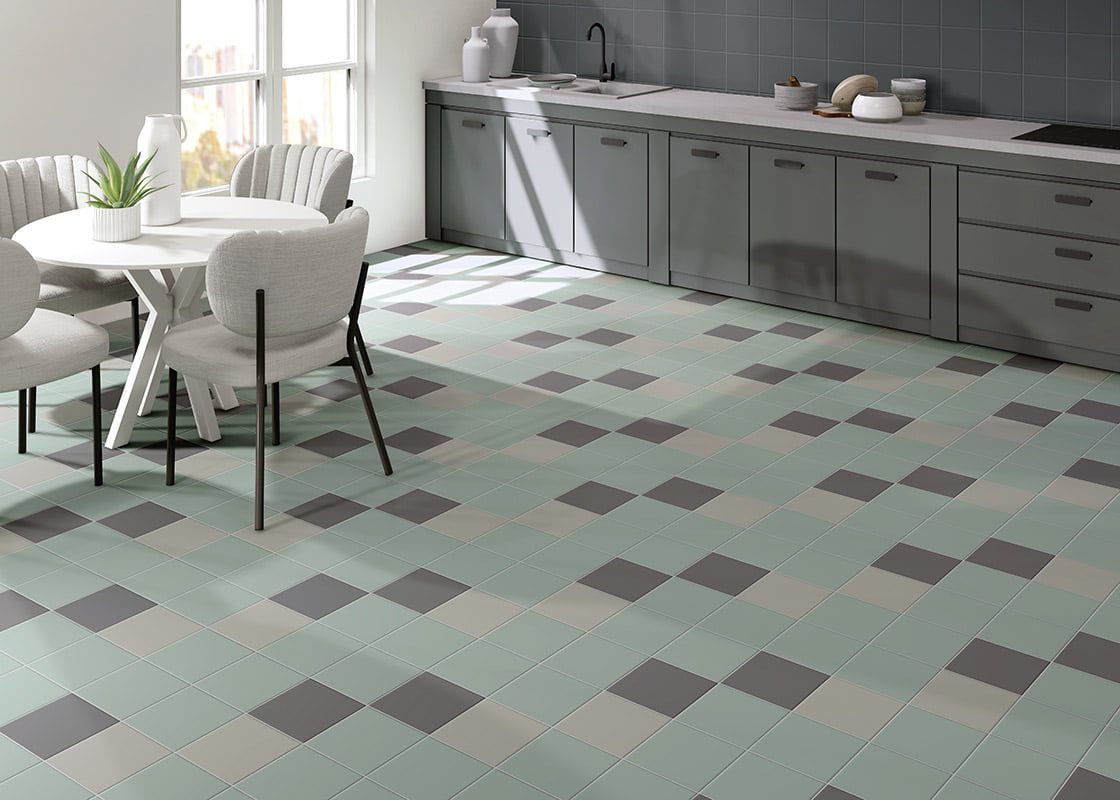 Carrelage Sol et Mur Technical Soft Aloe 20x20 cm de Mainzu