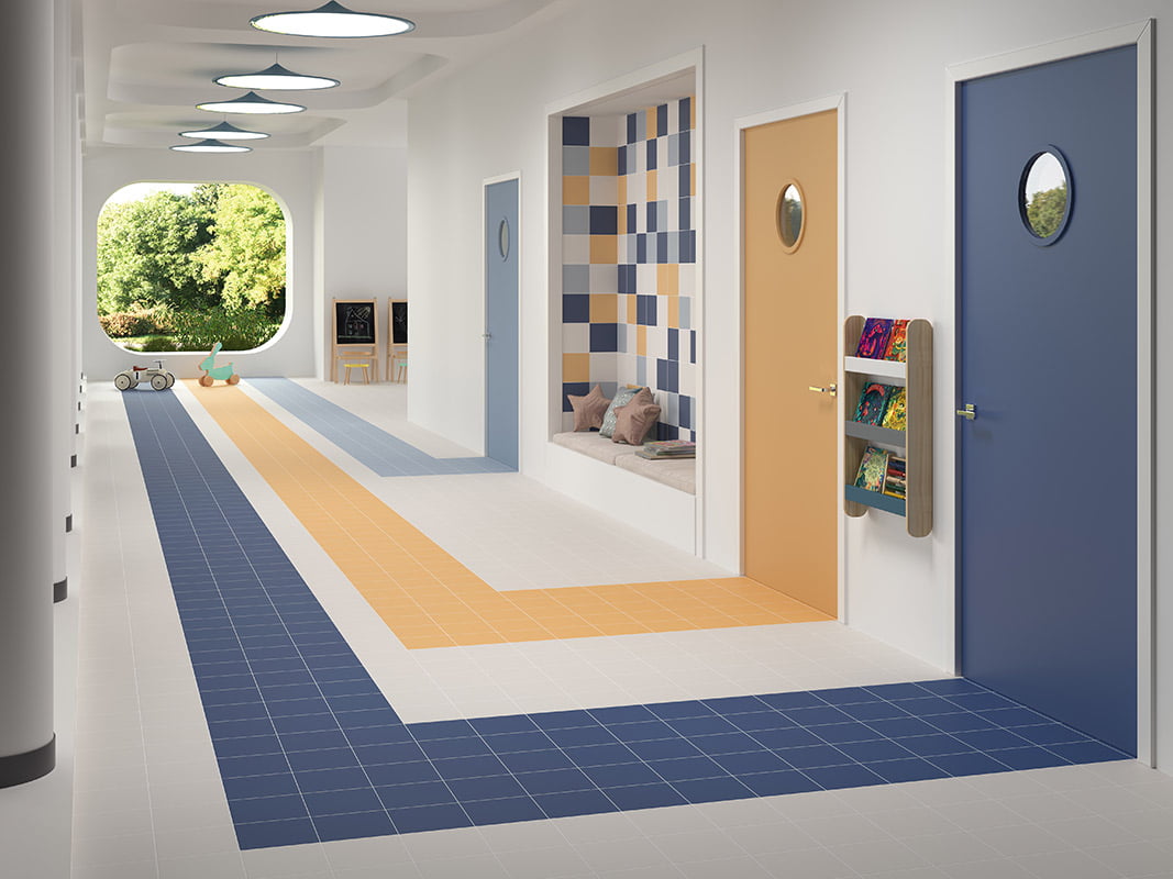Carrelage Sol et Mur Technical Soft Jean 20x20 cm de Mainzu
