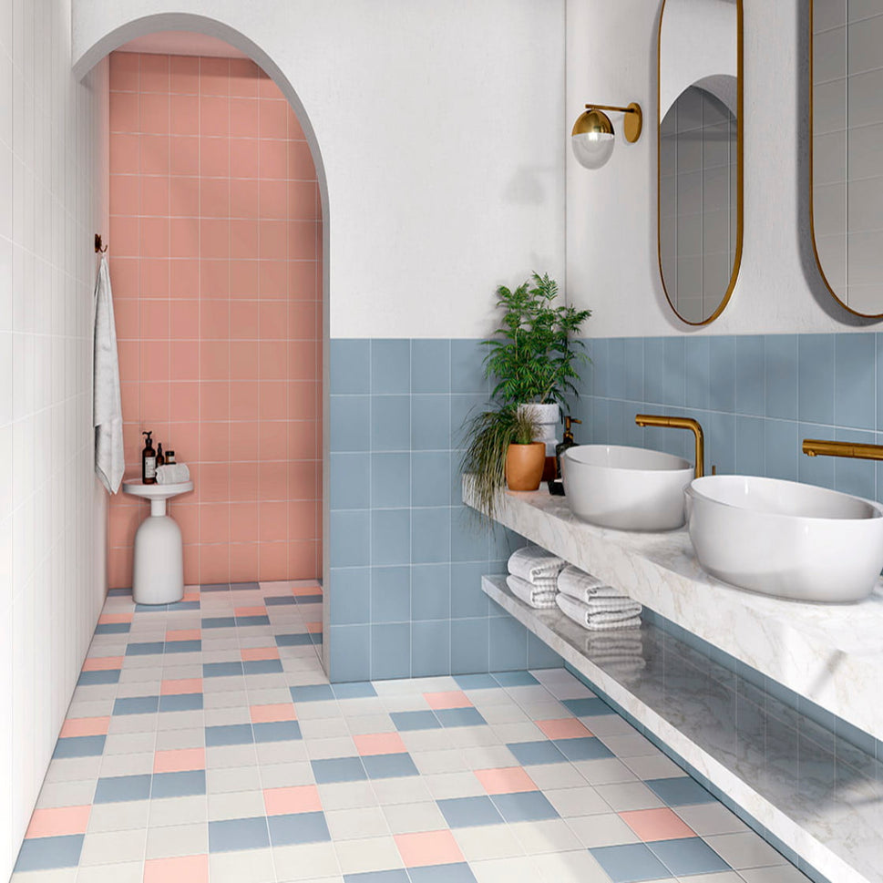 Carrelage Sol et Mur Technical Soft Jean 20x20 cm de Mainzu