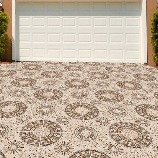 Carrelage Terrasse Motif Relief Almarda Mat 45x45 cm de Prissmacer