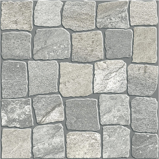 Carrelage Terrasse Effet Pierre Pave Nazare 33,5 x 33,5 cm