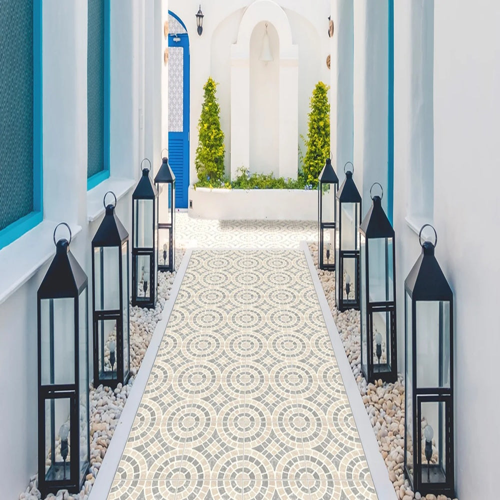 Carrelage Terrasse Effet Pierre Pave Anca 33,5 x 33,5 cm