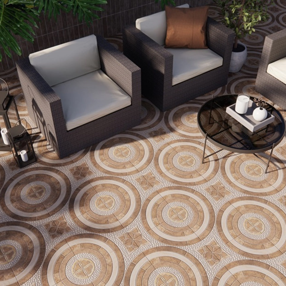 Carrelage Terrasse Effet Pierre Segovia Cotto 45x45 cm de Prissmacer