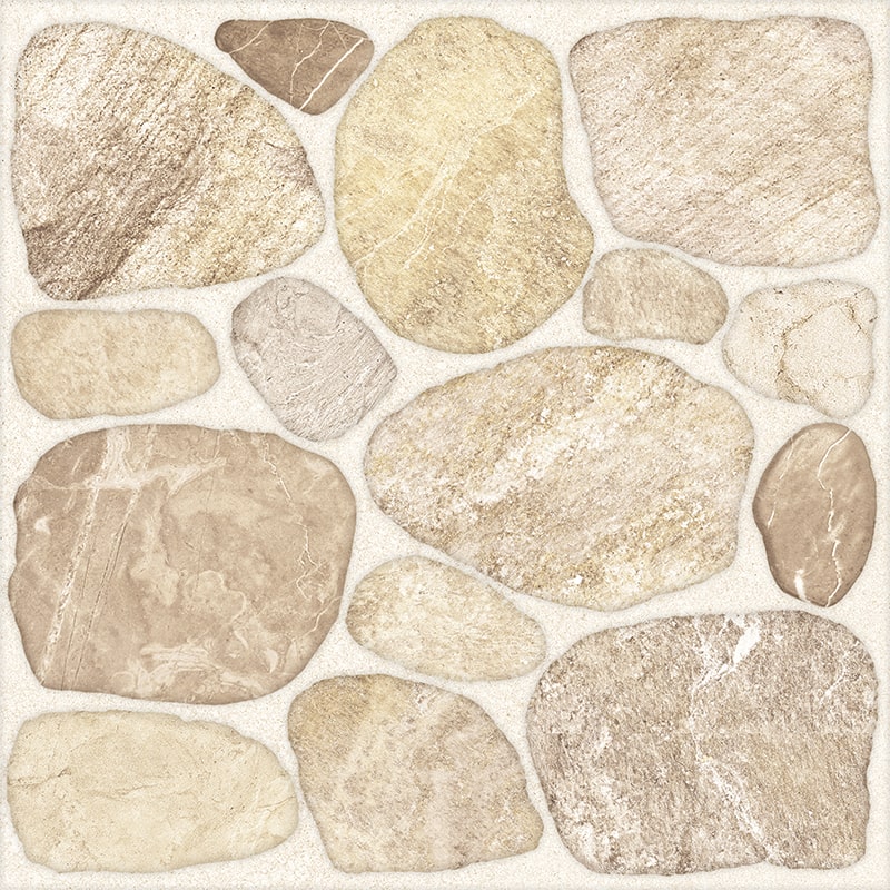Carrelage Terrasse Effet Pierre Rios Mat 45x45 cmRios Beige Boite de 1.22 m²