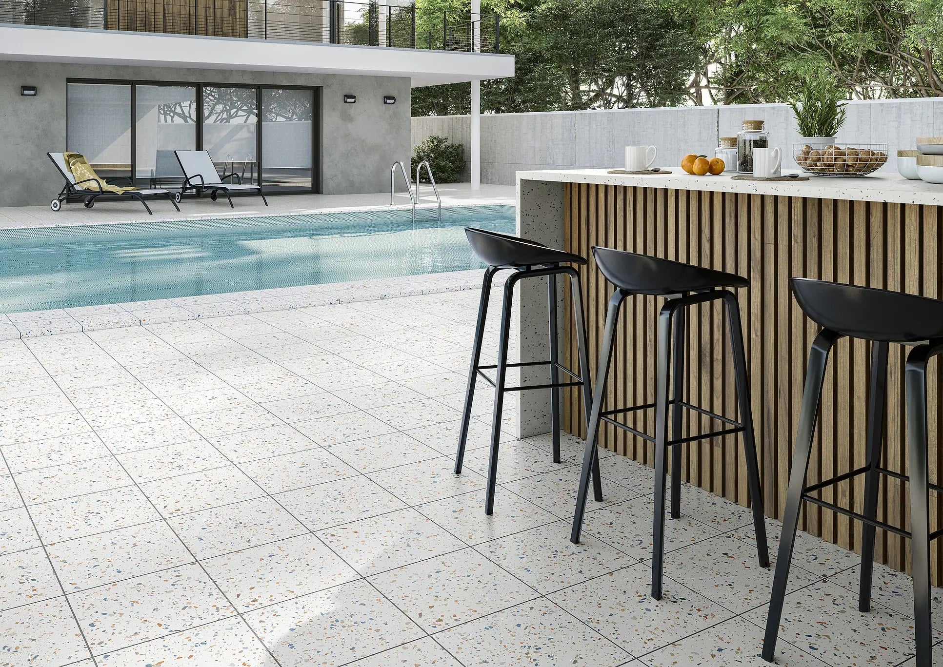 Carrelage Effet Terrazzo Carnival Color 32,9 x 32,9 cm de Realonda