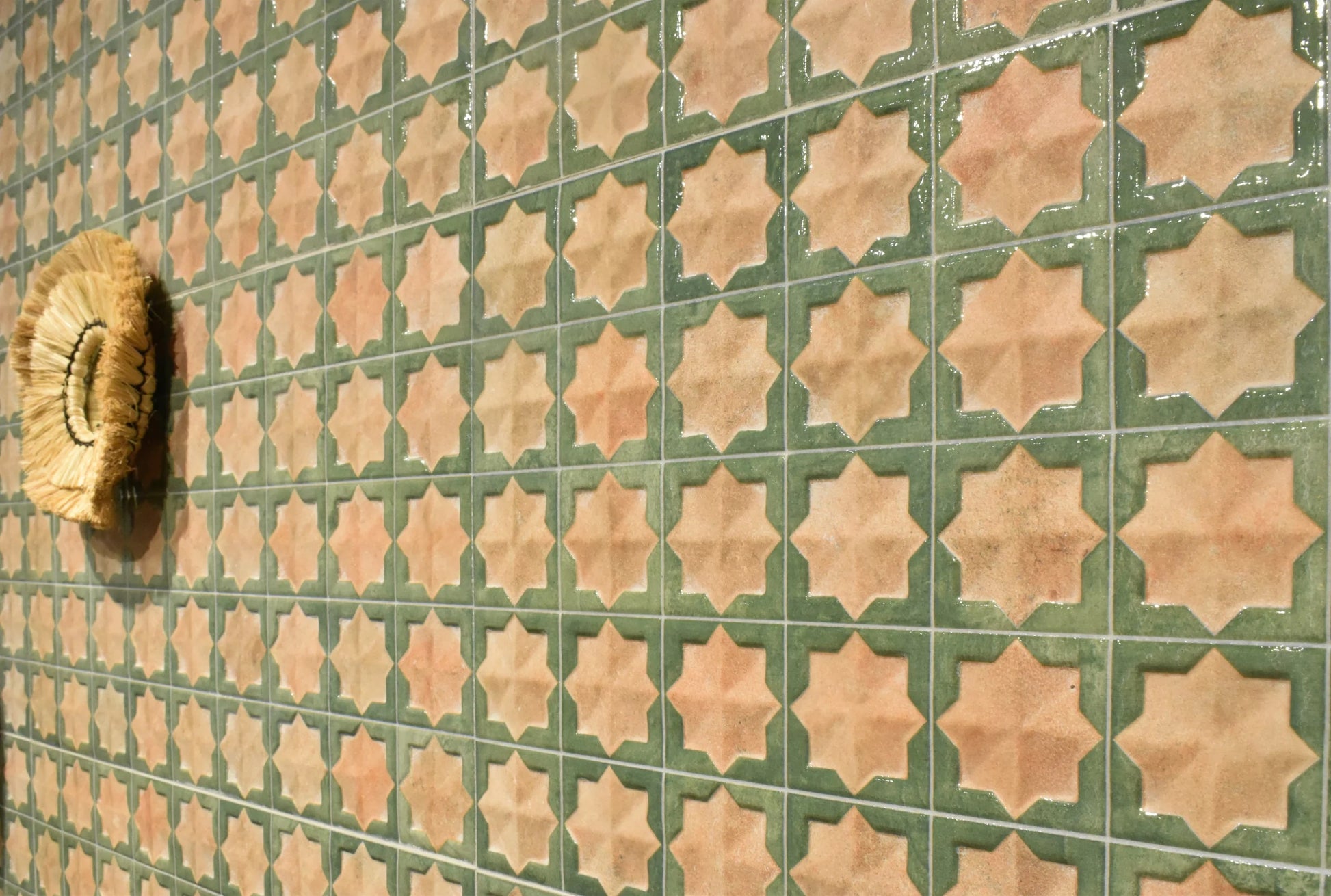 Carrelage Mural Decor Tetuan Cotto Emerald 31x56 cm de Realonda