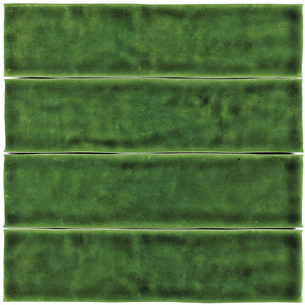 Faience Murale Zelij Spécial Verde Cobre 5x20 cm de Cevica