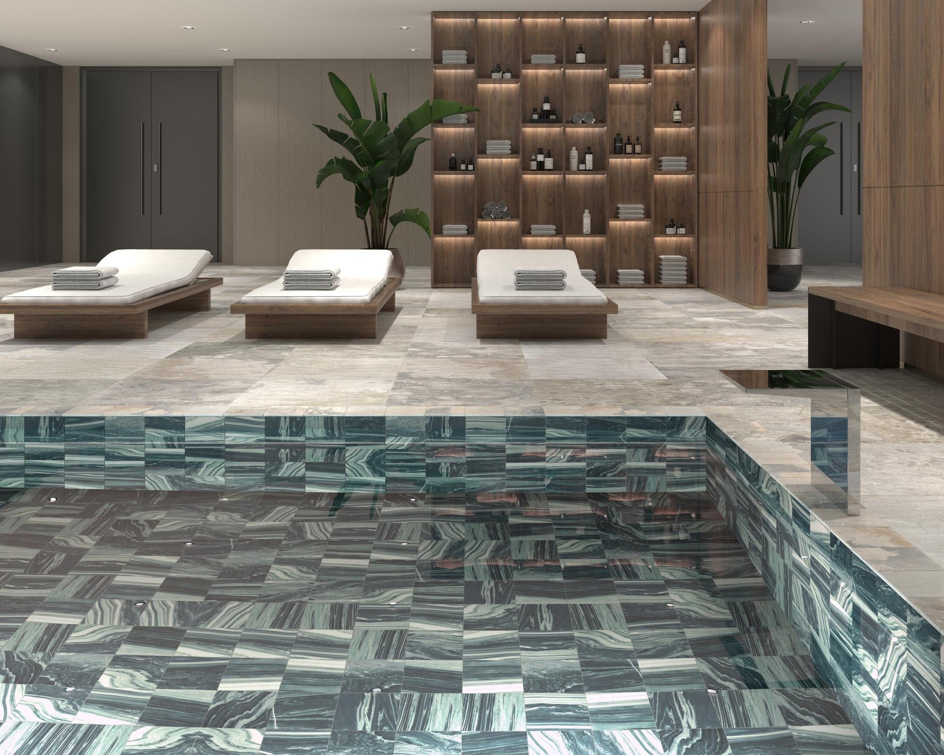 Carrelage Effet Pierre Sea 14,7x14,7 cm de Dune