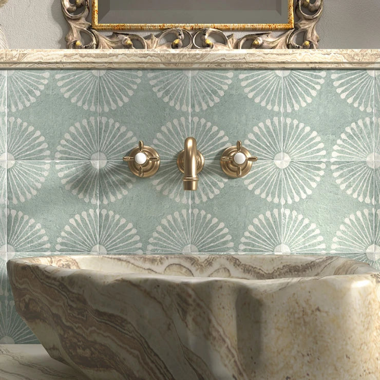 Carrelage Effet pierre Carino Deco Mylos 20x20 cm de Mainzu