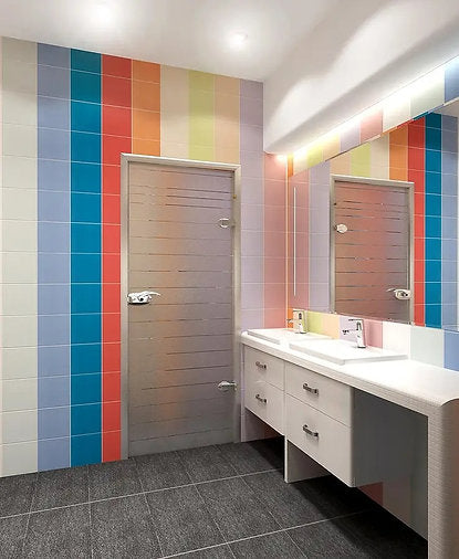 Faience Murale Chroma Brillant 20x20 cm ( 18 coloris) de Mainzu