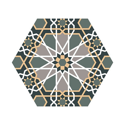 Echantillon Carrelage Hexagonal 24 Decors Mix Andalusi