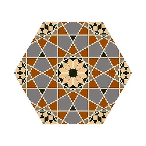 Echantillon Carrelage Hexagonal 24 Decors Mix Andalusi
