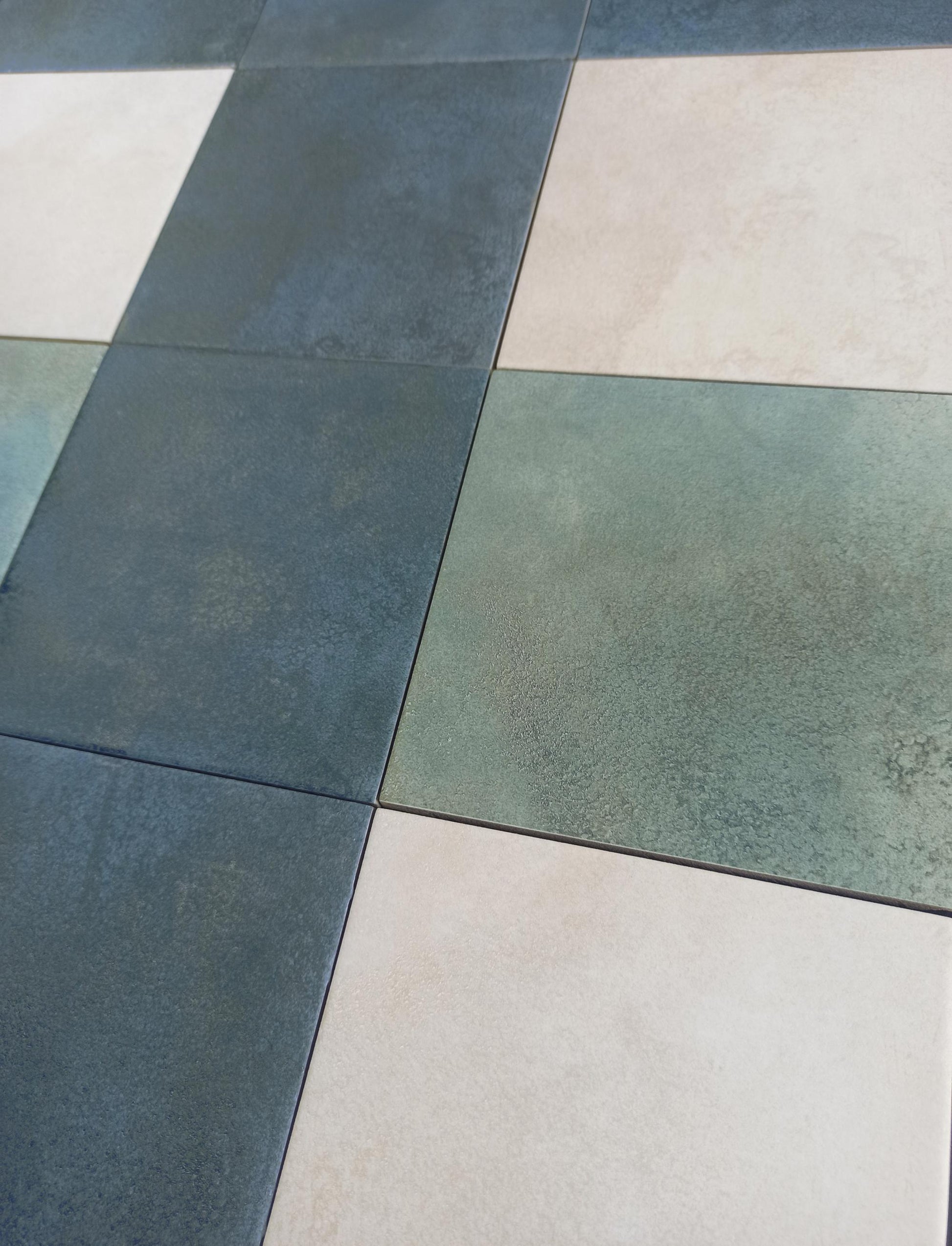 Carrelage Effet zellige Greenland Antidérapant 14,7x14,7 cm de Dune