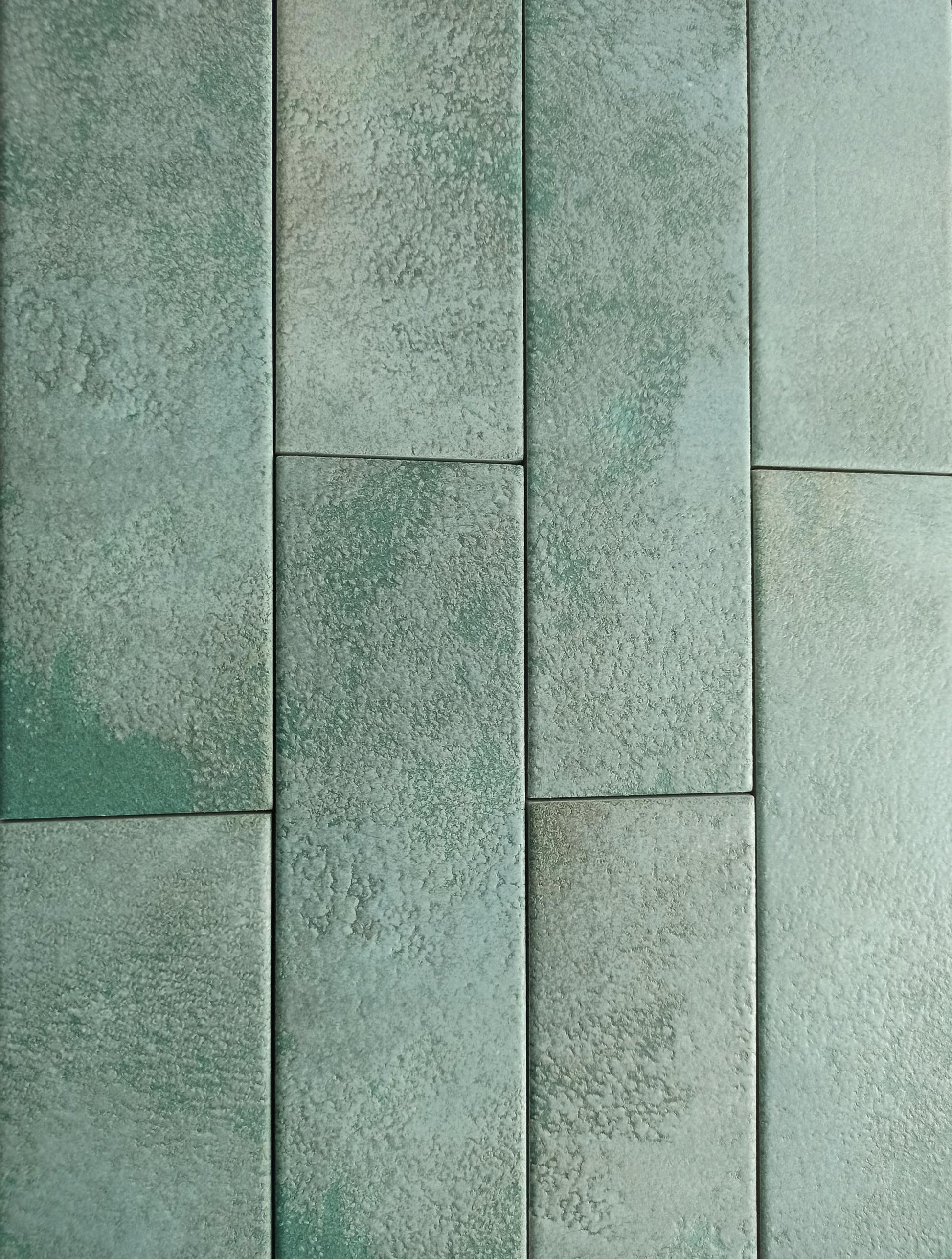 Carrelage Effet zellige Greenland Matt 6,4x22,3 cm de Dune