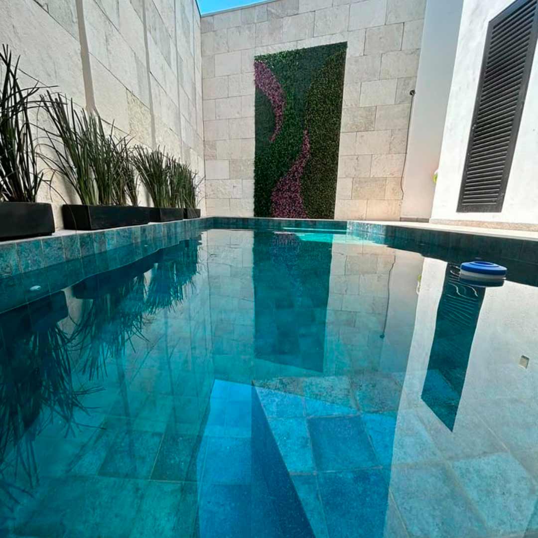 Carrelage Terrasse et Piscine Tahiti 14,7x14,7 cm de Dune