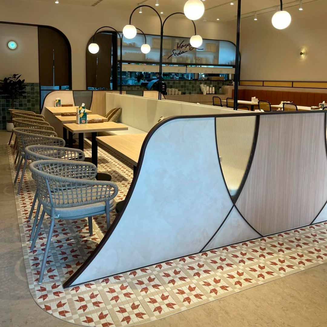 Carrelage Effet Mosaique Mintons Lancelot 20x20 cm de Dune