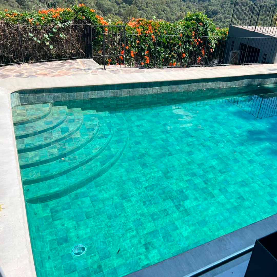 Carrelage Terrasse et Piscine Tahiti 14,7x14,7 cm de Dune