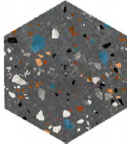 Echantillon Carrelage Effet Terrazzo Gobi (5 coloris)