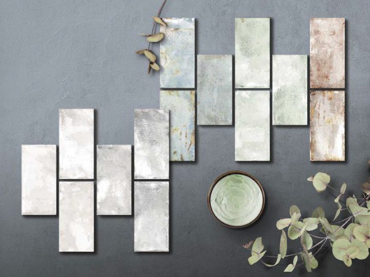 Echantillon Carrelage Effet Zellige Biarritz 7,5x15 cm (5 coloris)