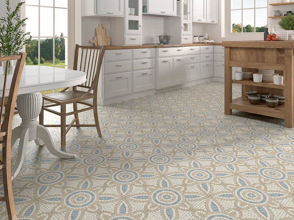 Carrelage Effet mosaique Mikron 20x20 cm de Mainzu20x20 cm Boite 1 m² / Mikron Thassos