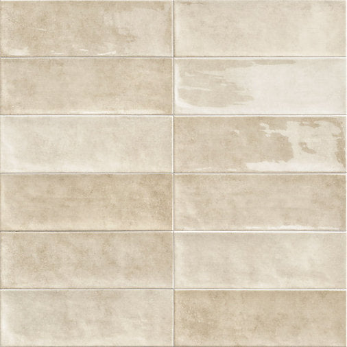 Echantillon Carrelage Zellige Cinque Terre ( 6 coloris)10x30 cm / Cream