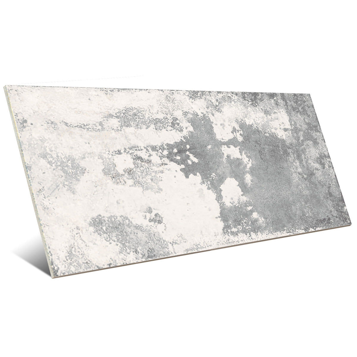Faience Murale effet zellige Biarritz Grey 7,5x15 cm de Mainzu