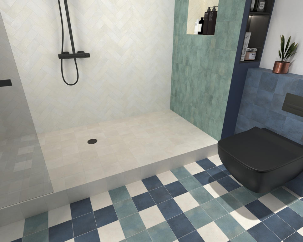 Carrelage Effet zellige Greenland Gloss 6,4x22,3 cm de DuneBoite de 0,457 m2 / Greenland Clay Gloss