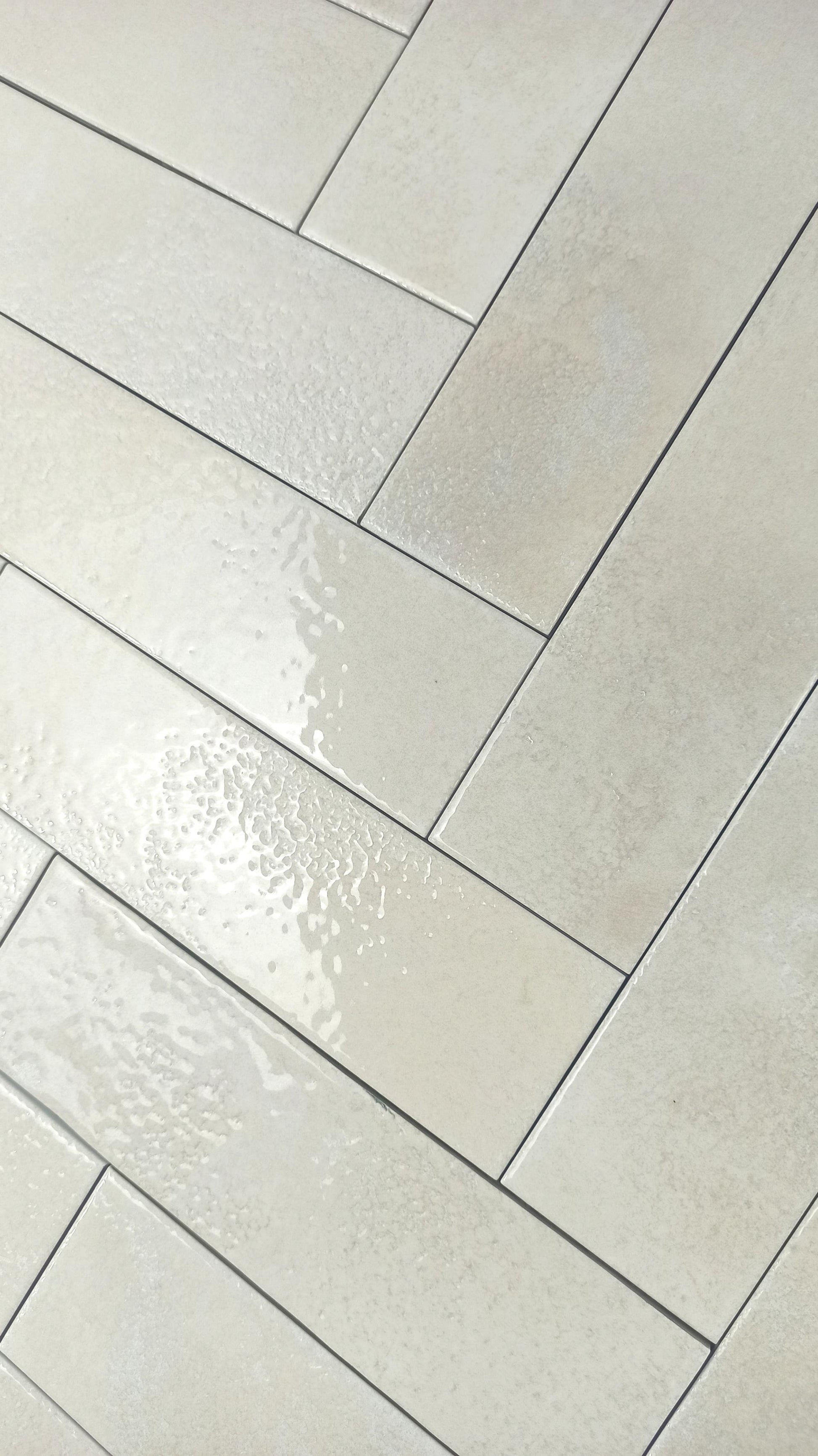 Carrelage Effet zellige Greenland Gloss 6,4x22,3 cm de Dune