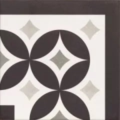 Carrelage Effet carreaux de ciment Hanoi 33x33 cm de RealondaBoite de 1 m² / Hanoi Circle Esquina