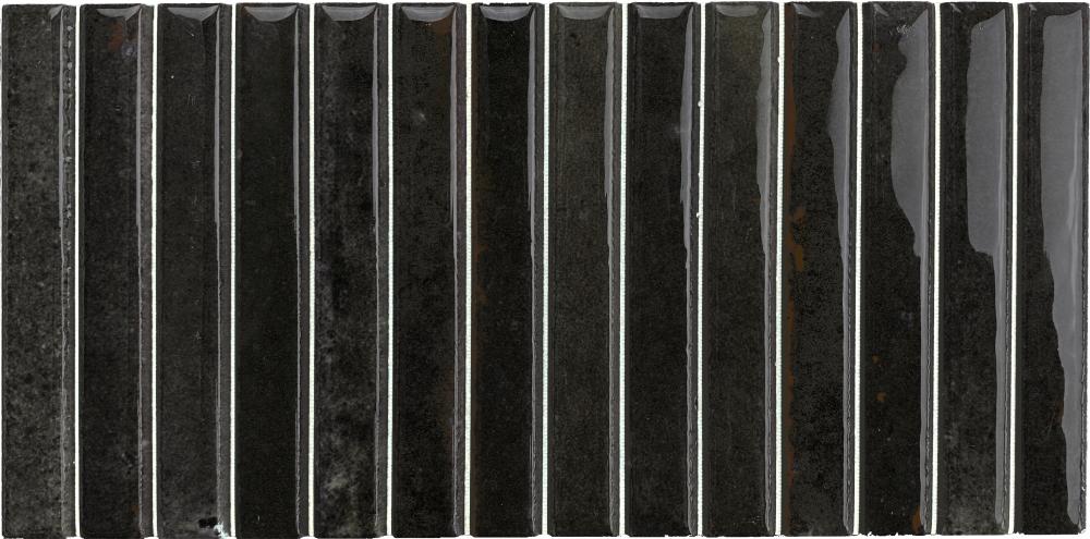 Carrelage Mural Kit Kat Mosaic Noche Glossy 11,5x23,1 cm de Dune